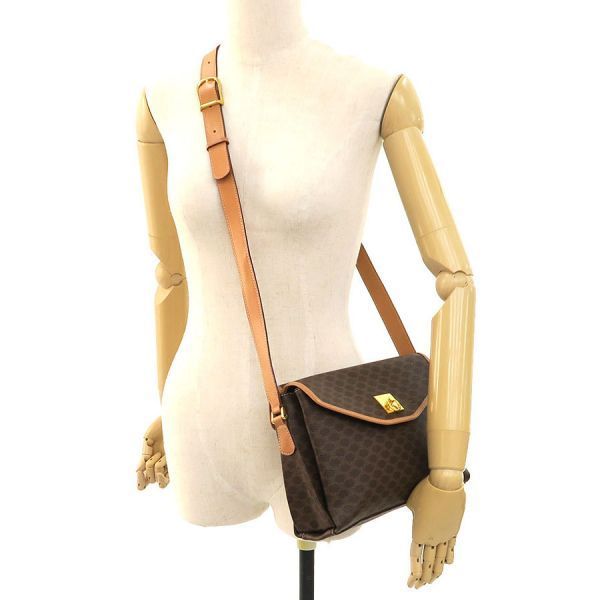 Celine Macadam Bag Brown — view 9