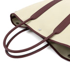 Hermes Garden File MM Tote Toile Military Negonda Beton Rouge Ash — view 5