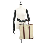 Hermes Garden File MM Tote Toile Military Negonda Beton Rouge Ash — view 9