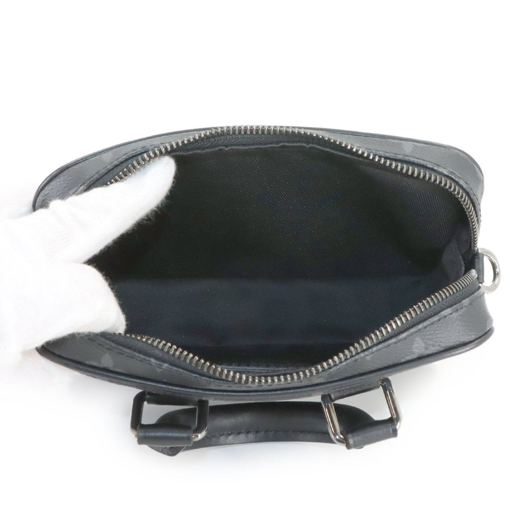 Louis Vuitton Monogram Eclipse Nano Pdv 2-Way Bag Black — view 6