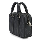 Louis Vuitton Monogram Eclipse Nano Pdv 2-Way Bag Black — view 3