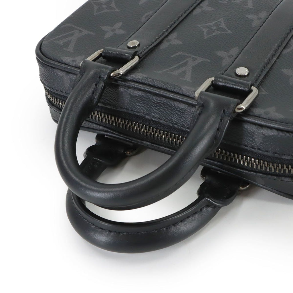 Louis Vuitton Monogram Eclipse Nano Pdv 2-Way Bag Black — view 5