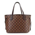 Louis Vuitton Damier Neverfull PM Tote Ebene Brown — view 3