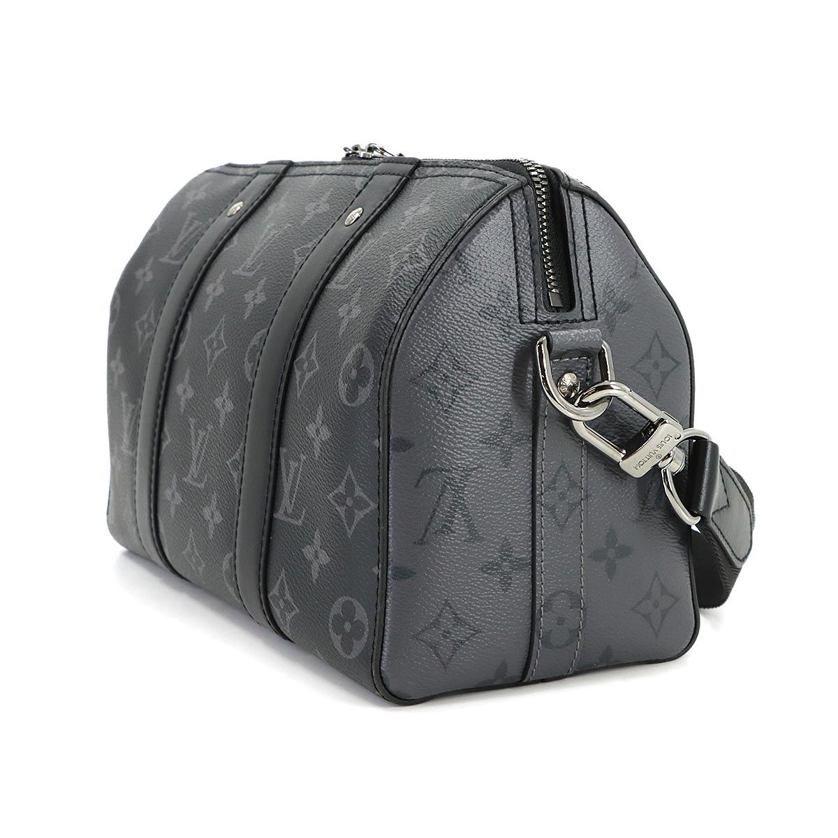 Louis Vuitton Monogram Eclipse Reverse City Keepall Shoulder Bag — view 3