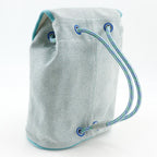 Hermes Cabin Backpack Kids Collection Toile Ash Blue — view 3