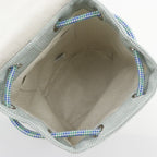 Hermes Cabin Backpack Kids Collection Toile Ash Blue — view 6