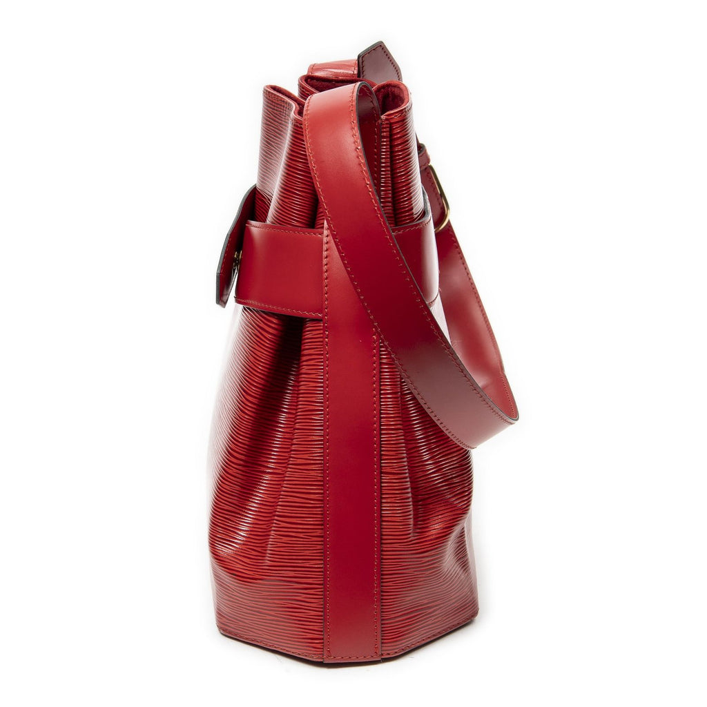 Louis Vuitton Sac Deport Red Epi — view 3