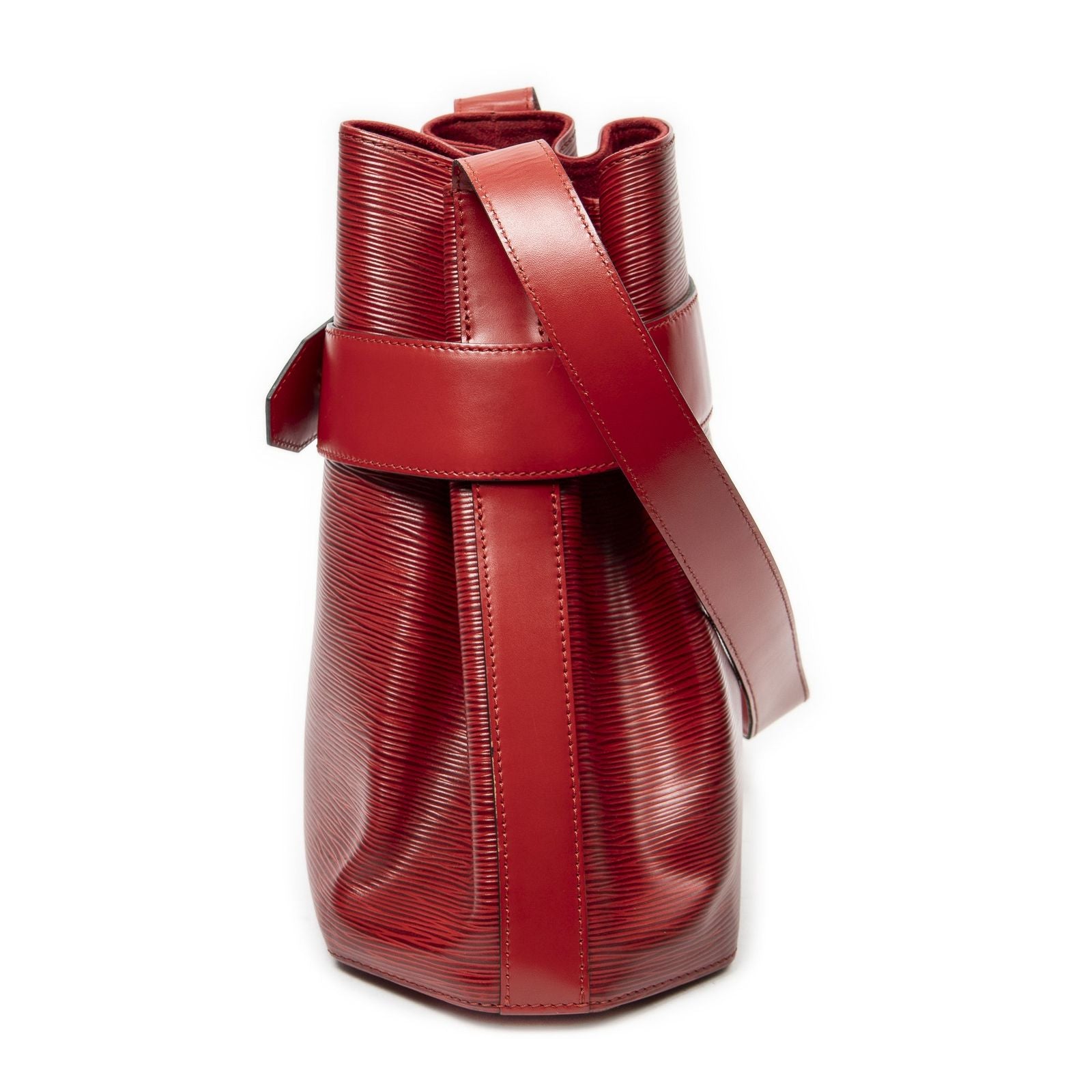 Louis Vuitton Sac Deport Red Epi — view 3