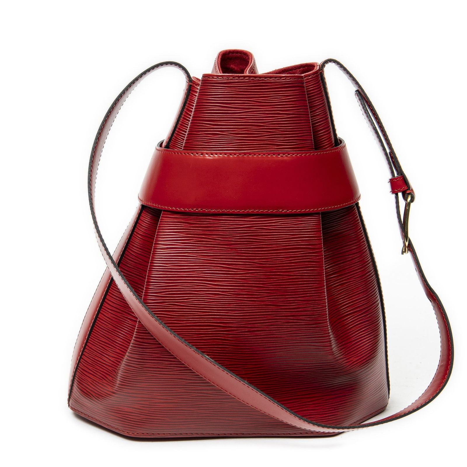 Louis Vuitton Sac Deport Red Epi — view 5
