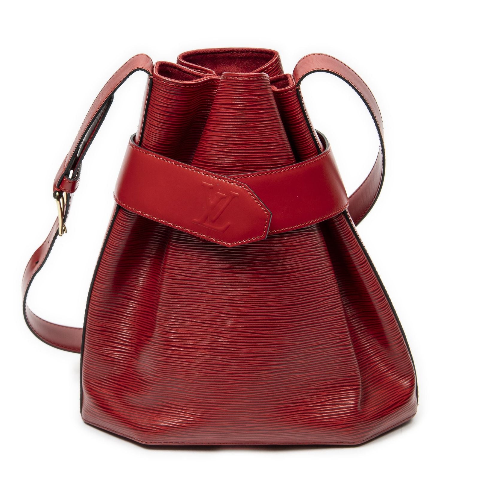 Louis Vuitton Sac Deport Red Epi