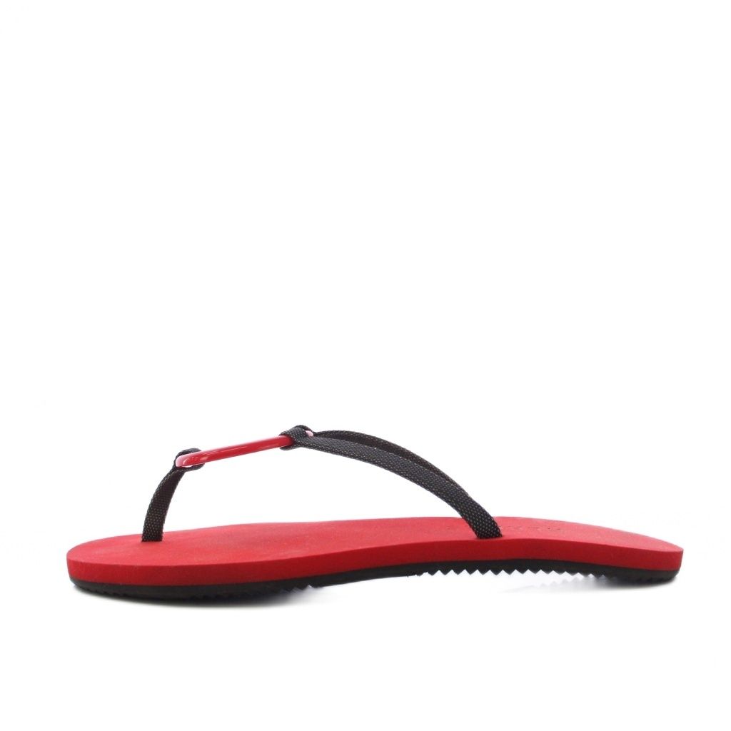 Hermes Caranella Beach Sandals Rubber Red YT — view 2