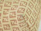 Fendi Zucchino Tote Canvas Beige Pink — view 7