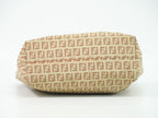 Fendi Zucchino Tote Canvas Beige Pink — view 3