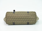 Fendi Zucchino Shoulder Bag Tote Canvas Beige — view 3