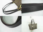 Fendi Zucchino Shoulder Bag Tote Canvas Beige — view 6