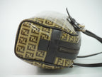Fendi Zucchino Handbag Brown Bag — view 4