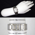 Cartier Watch Tank Mast LM Rectangular Silver Dial SS Quartz Analog — view 9