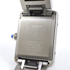 Cartier Watch Tank Mast LM Rectangular Silver Dial SS Quartz Analog — view 4