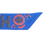 Hermes Kelly en Perles Scarf Silk 100% Blue — view 7
