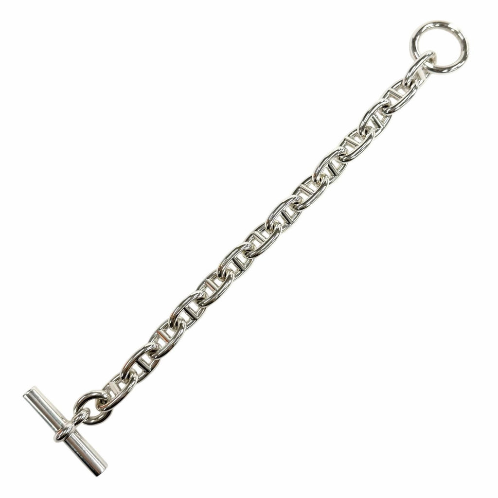 Hermes Chaine D'ancre MM 14 Links Bracelet Silver — view 4