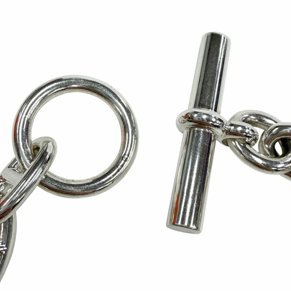 Hermes Chaine D'ancre MM 14 Links Bracelet Silver — view 6