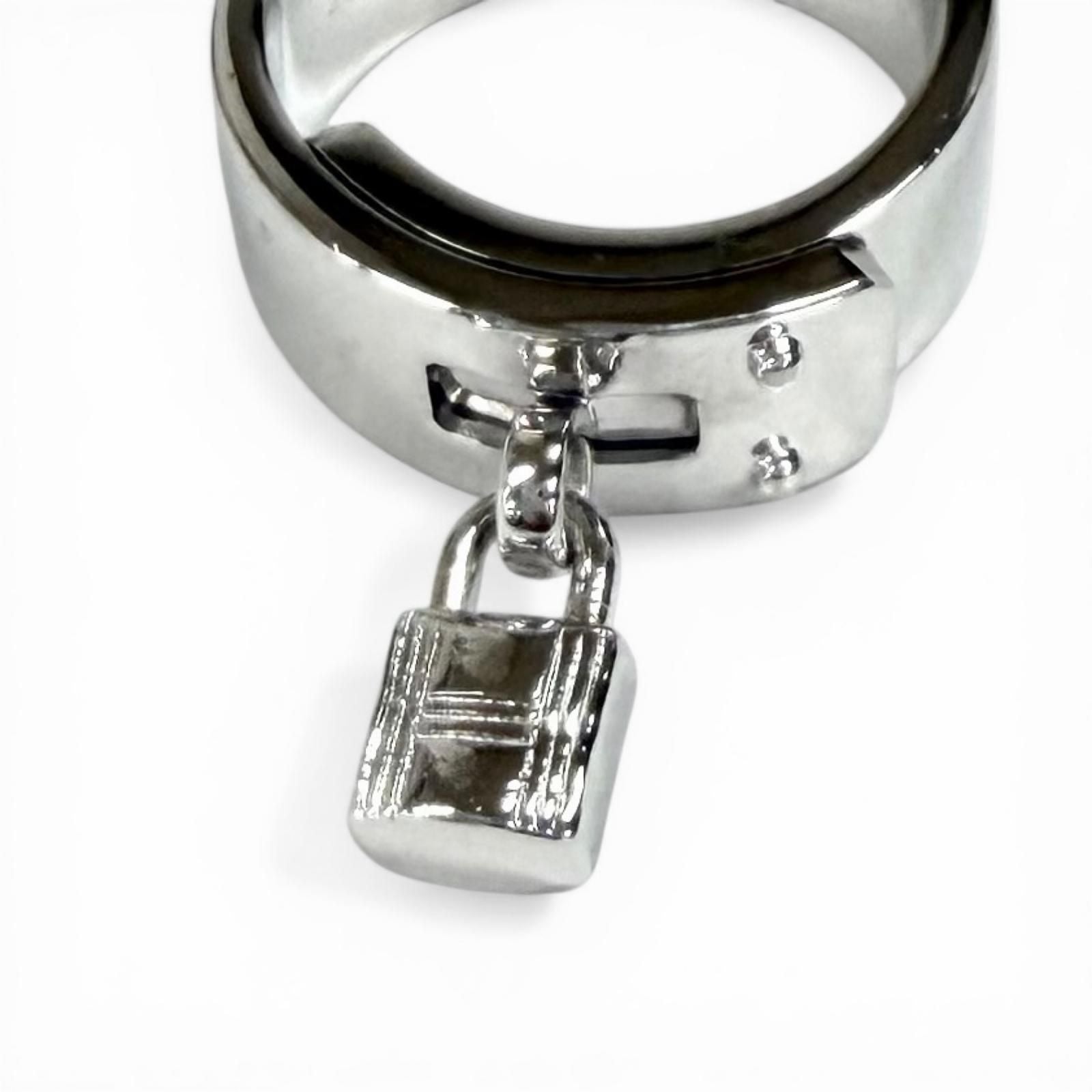 Hermes 925 Kelly Ring Silver