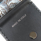 Dior Canvas Leather Floral Embroidery Logo Shoulder Strap Beige Black Multicolor — view 8