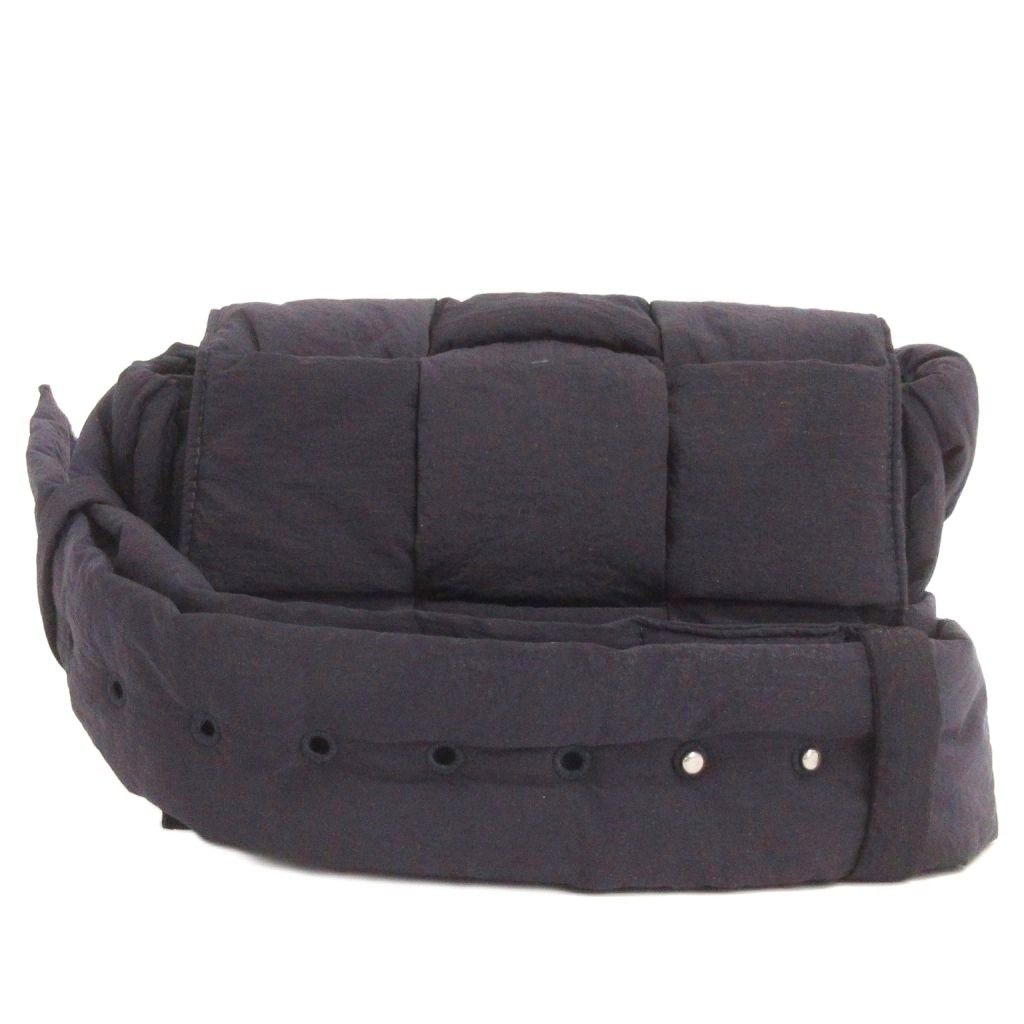 Bottega Veneta Padded Tech Small Cassette Shoulder Bag Crossbody Dark Navy