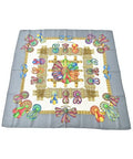 Hermes Bandana Scarf Gray