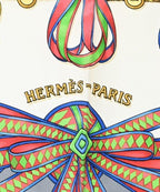 Hermes Bandana Scarf Gray — view 4