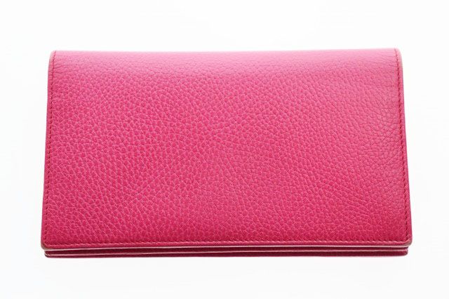 Gucci Swing Shoulder Wallet Pink Leather — view 2
