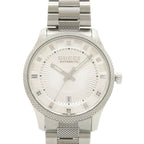 Gucci Eryx Date 126.3 Silver SS Automatic Watch