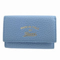 Gucci Swing Leather Light Blue 6 Row Key Case Key Holder