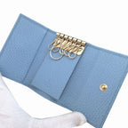 Gucci Swing Leather Light Blue 6 Row Key Case Key Holder — view 4