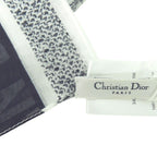 Dior Toile de Jouy Sauvage Shawl Cotton Black White Scarf — view 5