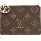 Louis Vuitton Portefeuille Lisa Blue Olympe Monogram Bifold Wallet