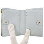 Louis Vuitton Portefeuille Lisa Blue Olympe Monogram Bifold Wallet — view 5