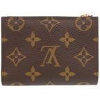 Louis Vuitton Portefeuille Lisa Blue Olympe Monogram Bifold Wallet — view 3