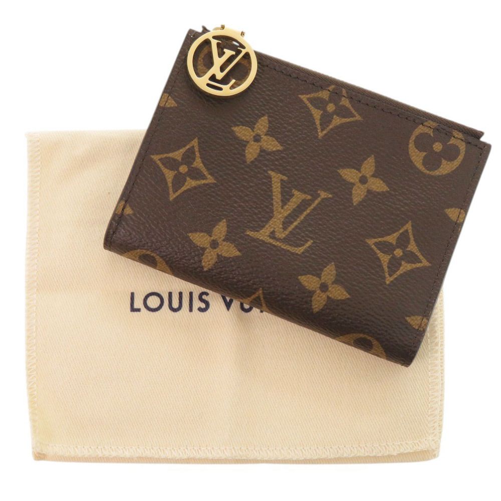 Louis Vuitton Portefeuille Lisa Blue Olympe Monogram Bifold Wallet — view 2