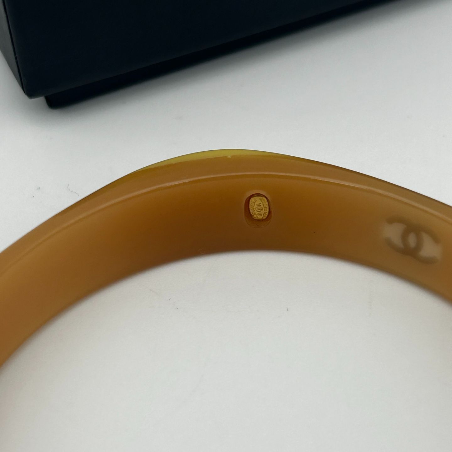 Chanel CC Logo Bangle Bracelet — view 7