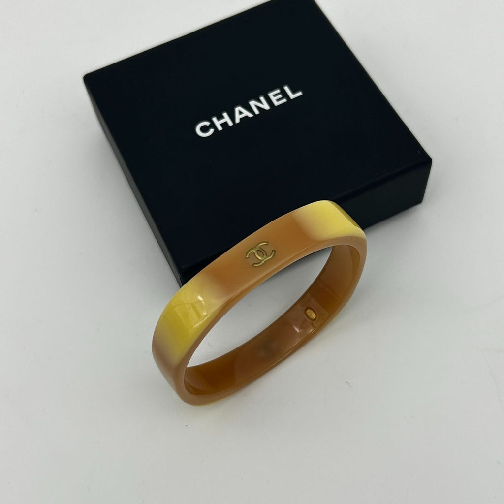 Chanel CC Logo Bangle Bracelet