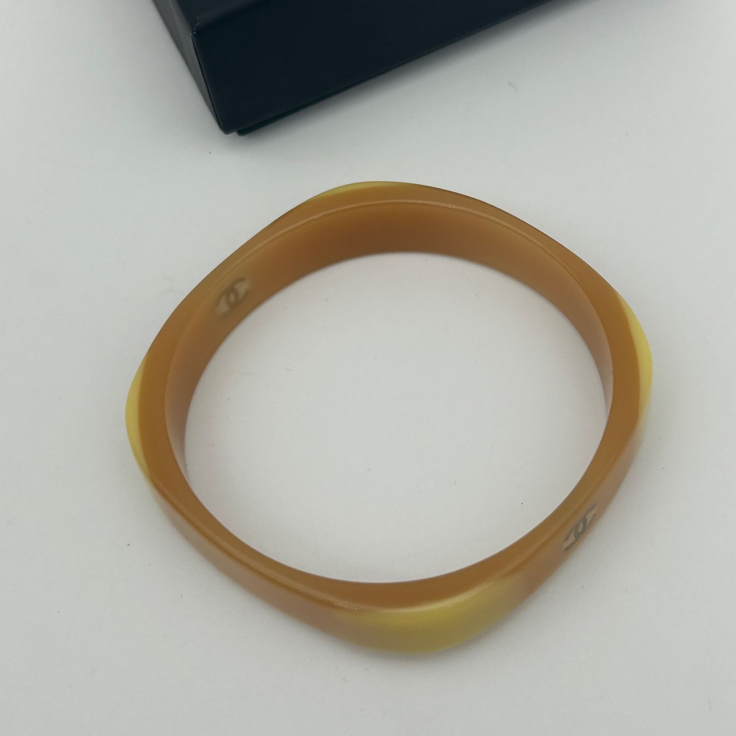 Chanel CC Logo Bangle Bracelet — view 9