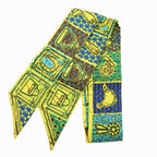 Hermes Heaven Twilly le Boubou Yellow Silk — view 2