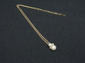 Dior Necklace Gold Metal Pearl