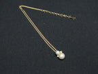 Dior Necklace Gold Metal Pearl