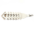 Prada Architectural Leather Strap White