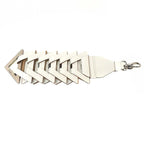 Prada Architectural Leather Strap White