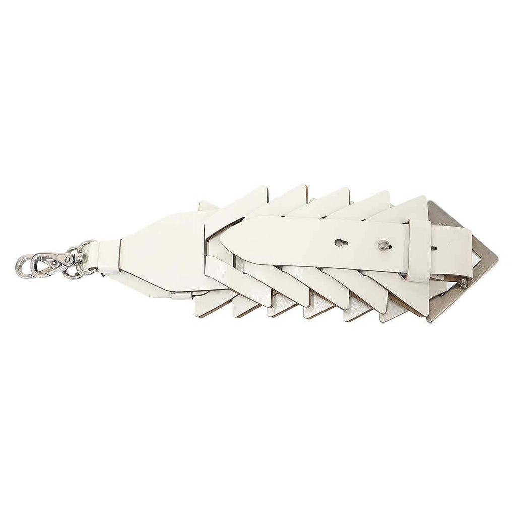 Prada Architectural Leather Strap White — view 2