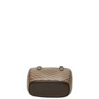 Louis Vuitton Damier Sarria Handbag Brown Leather — view 3