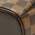Louis Vuitton Damier Sarria Handbag Brown Leather — view 4